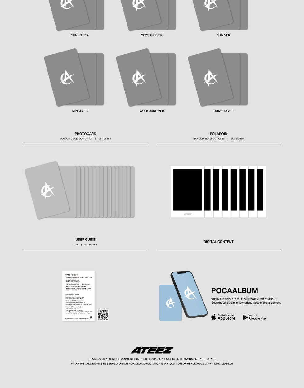 ATEEZ - 12th Mini Album [GOLDEN HOUR: Part.3] POCAALBUM