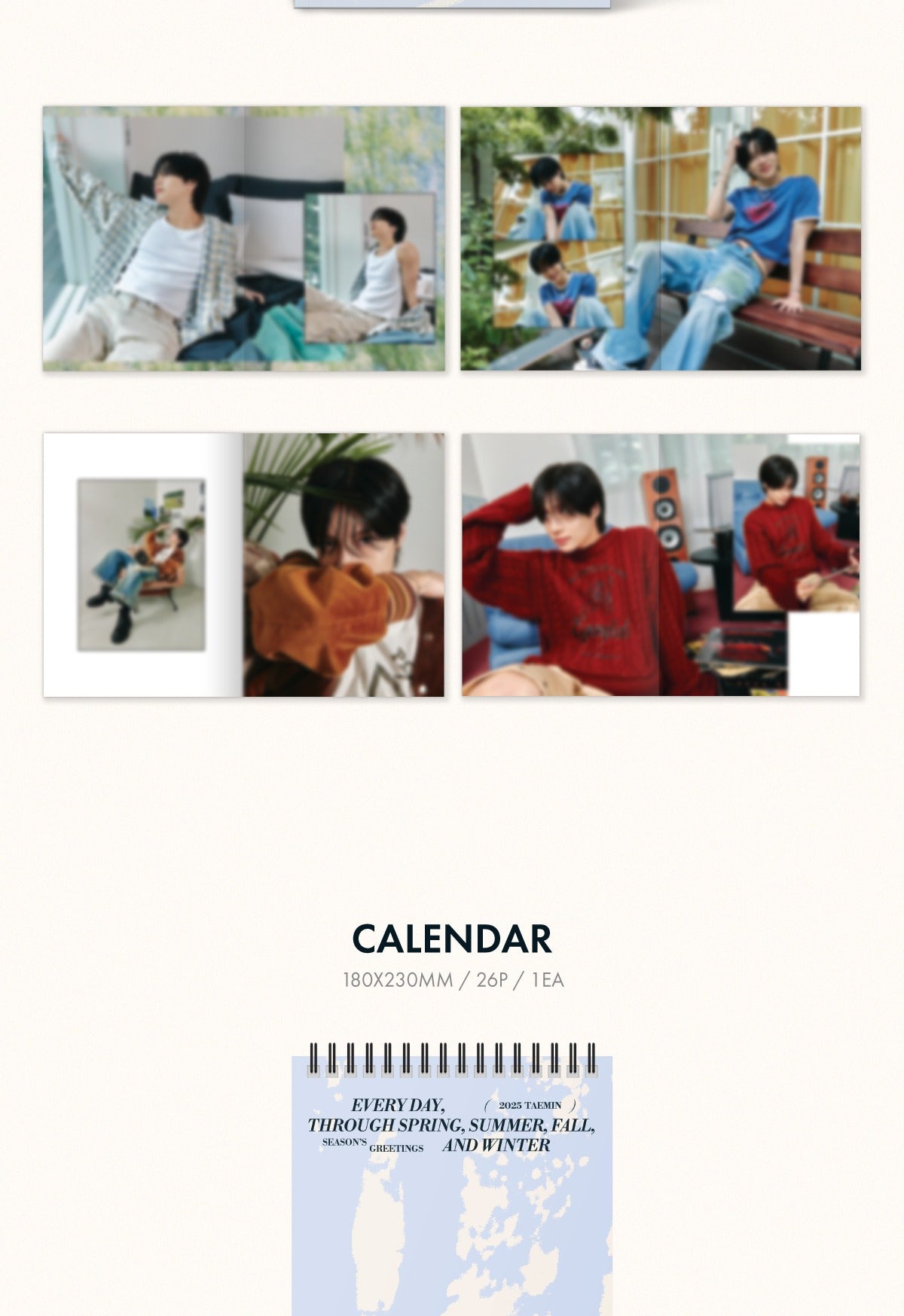 SHINeeテミン　シーグリ　2025 楽天市場】【Withmuu特典付】 TAEMIN - 2025 Season's Greetings