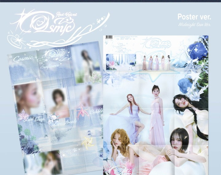 Red Velvet Cosmic Poster Version (2 Versions).