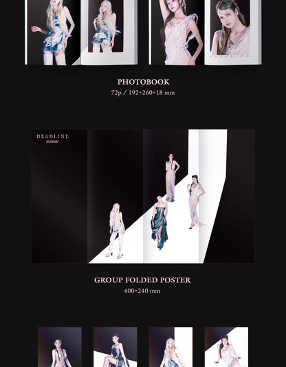 BLACKPINK - 3rd Mini Album [DEADLINE] Standard Version (2 Versions)(POB Option Available).