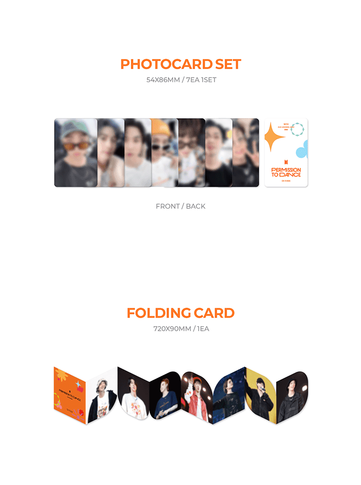 BTS - [BTS PERMISSION TO DANCE ON STAGE in THE US] Digital Code Version