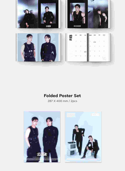 TVXQ! - 2025 Season's Greetings (POB - Photocard Set Included with K-Towns Season's Greetings Event)(1 Left).