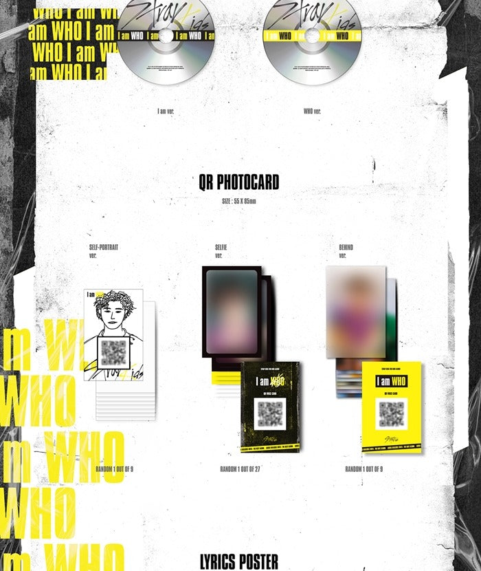 Stray Kids - 2nd Mini Album [I Am Who] (2 Versions).