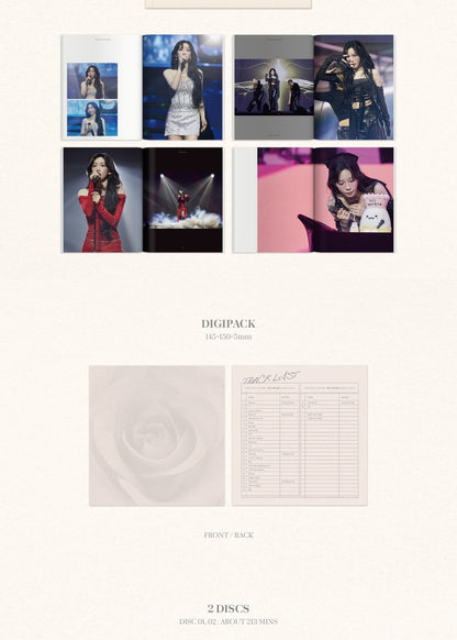 (PRE-ORDER 2025-10-31) Taeyeon - [CONCERT The TENSE Memory Box] Blu-ray Version.