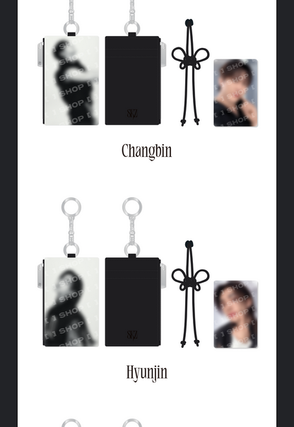 (PRE-ORDER 2026-11-16) Stray Kids - [Stray Kids World Tour <RUN IT SEOUL> Merch] CARD HOLDER KEYRING - RUN IT (POB Included Based on Order Amount)