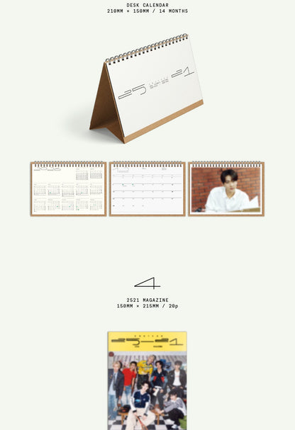 (PRE-ORDER 2025-12-22) ENHYPEN - 2026 Season's Greetings [TWENTYFIVE -- TWENTYONE](POB - Printed Photo 2ea (Unit))(💝 K-Towns 2026 Season's Greetings Event!)