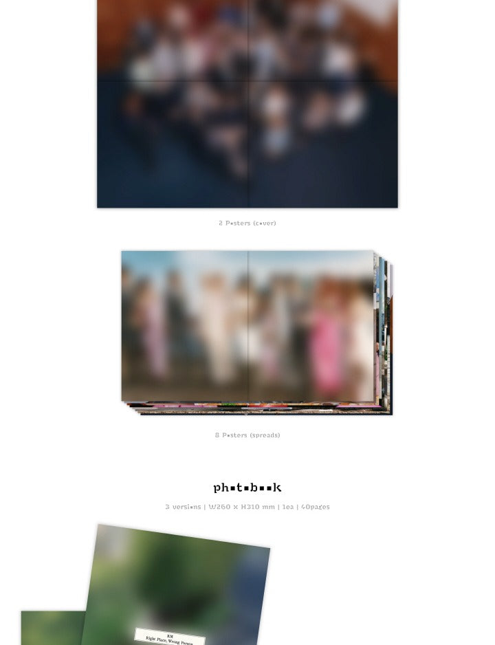 RM (BTS) - [Right Place, Wrong Person] (3 Versions).
