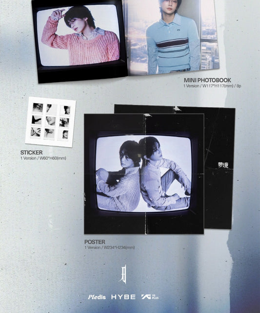 (PRE-ORDER 2026-10-19) Jeonghan×Joshua 정한×조슈아 (Seventeen) - 1st Mini Album [DREAMSCAPE] Dream Record Version