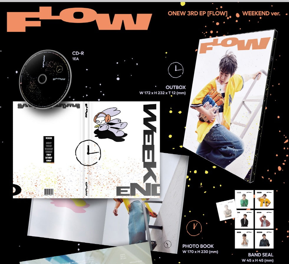 Onew (SHINee) 3rd Mini Album Flow (2 Versions).