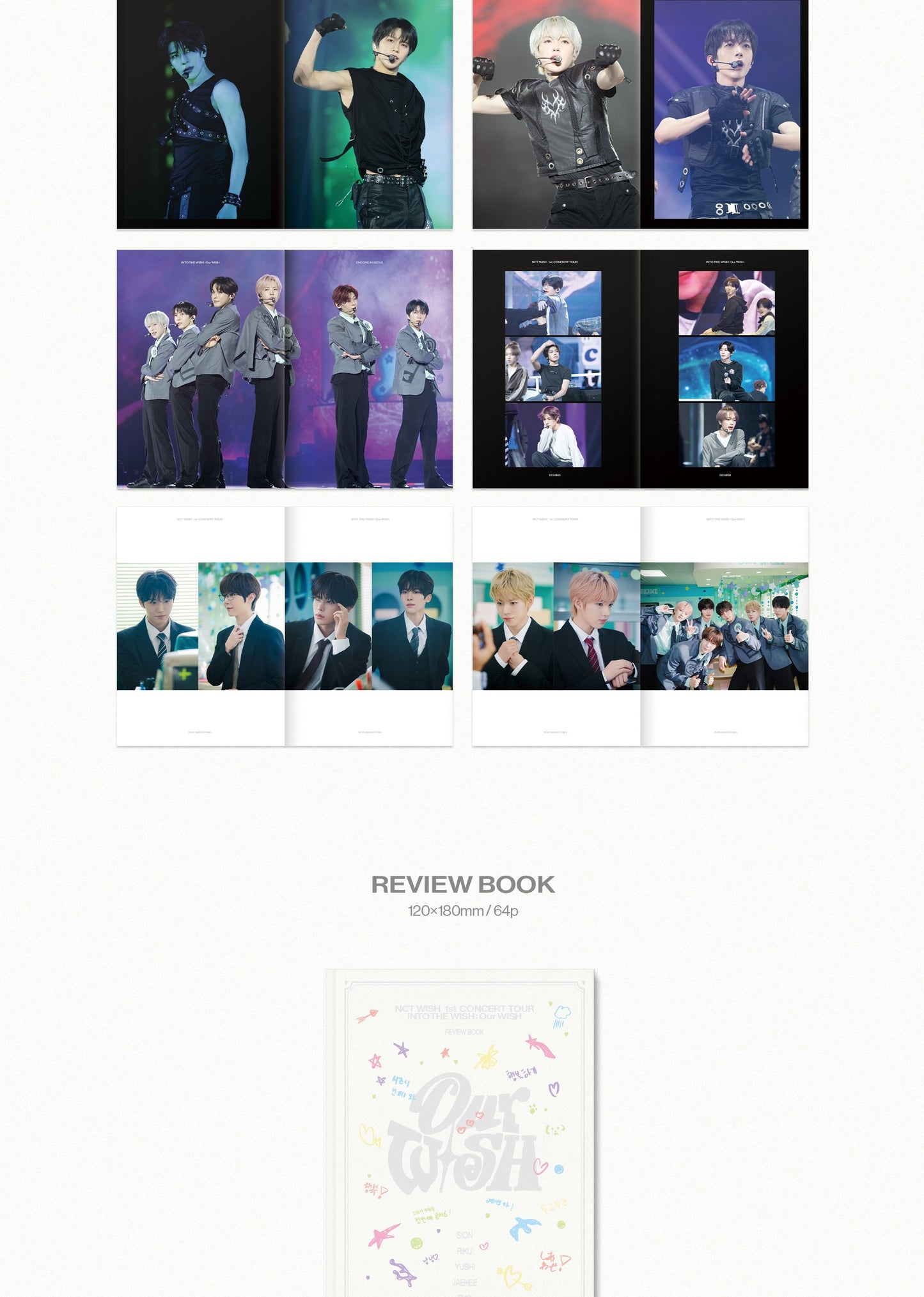 (PRE-ORDER 2026-10-07) NCT Wish - 1st CONCERT TOUR [INTO THE WISH : Our WISH](Blu-ray Version)