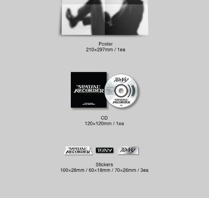 Tony (Tony Yu Produce 101) 1st EP Album Spatial Recorder (2 Version)