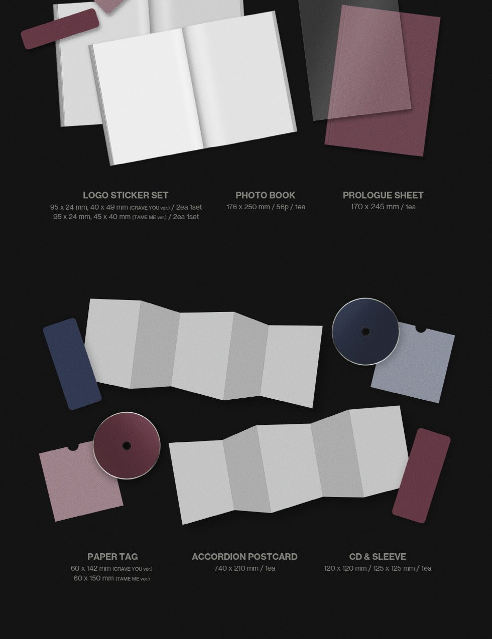 (PRE-ORDER 2026-09-08) &TEAM - Korea 2nd Mini Album [Mark on Me] (2 Versions) Random 1ea