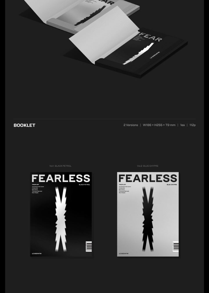 LE SSERAFIM - 1st Mini Album [FEARLESS] (2 Versions). – K-Towns
