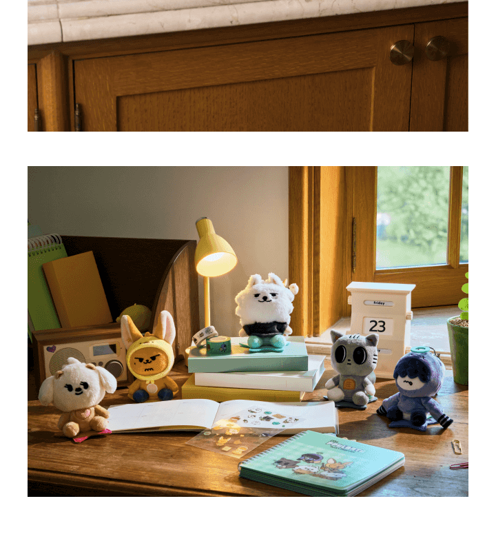 (RESTOCK) TOMORROW X TOGETHER (TXT) - [PPULBATU PLUS X TOGETHER < FINDING MOA>] PLUSH KEYRING (5 Versions).