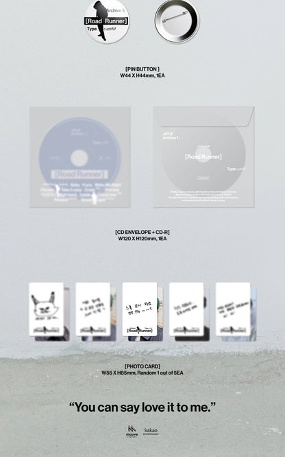 Jay B (GOT7) - 1st Album Archive 1: [Road Runner] (2 Versions)