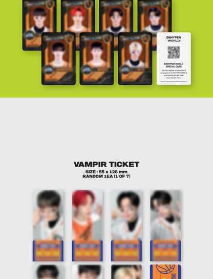 ENHYPEN - World Coupon Card Collection [Club Sports] (2 Versions
