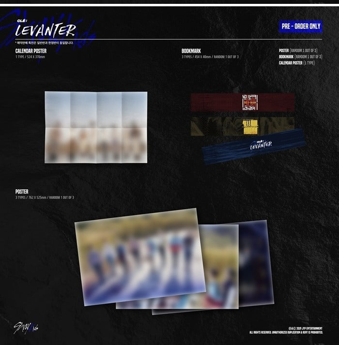 Stray Kids 5th Mini Album CLE (Clé) : LEVANTER (2 Versions