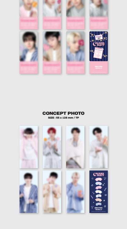 (PRE-ORDER 2026-03-13) ENHYPEN - World Coupon Card Collection [Pajama Party](2 Versions).