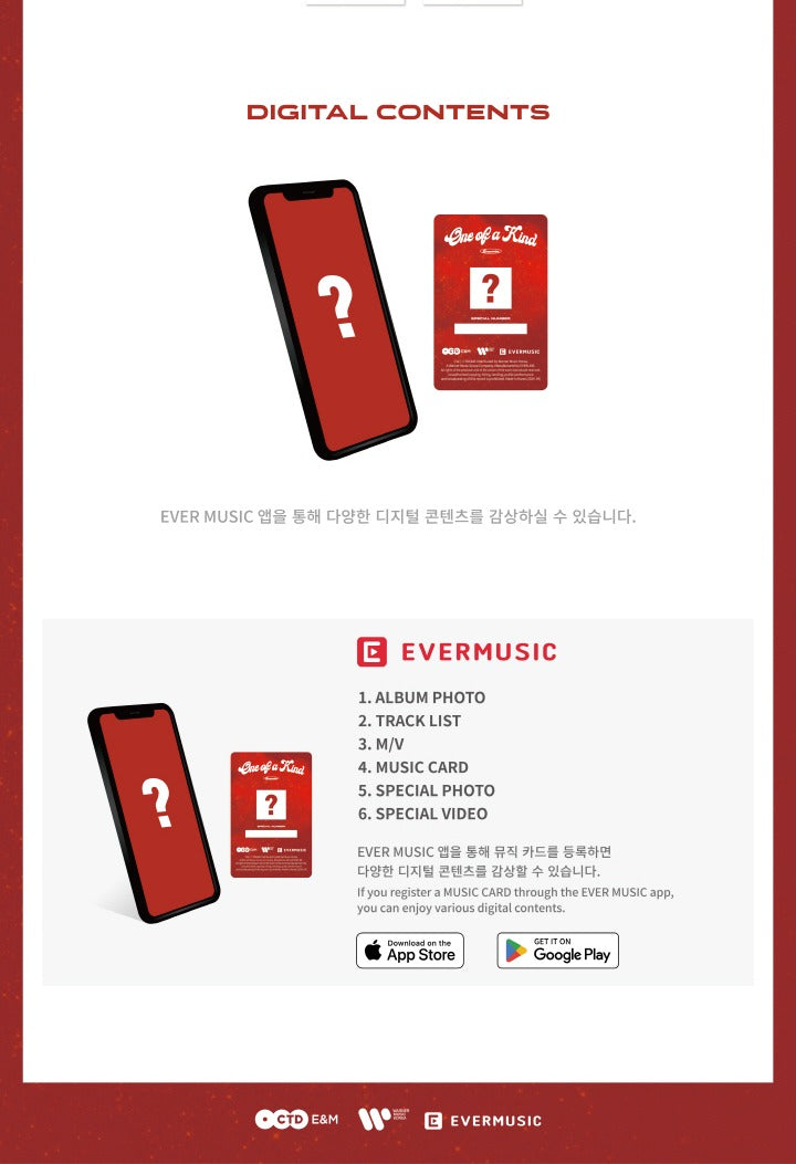 Loossemble - 2nd Mini Album One of a Kind Ever Music Album Version (5 Versions) Random 1ea.