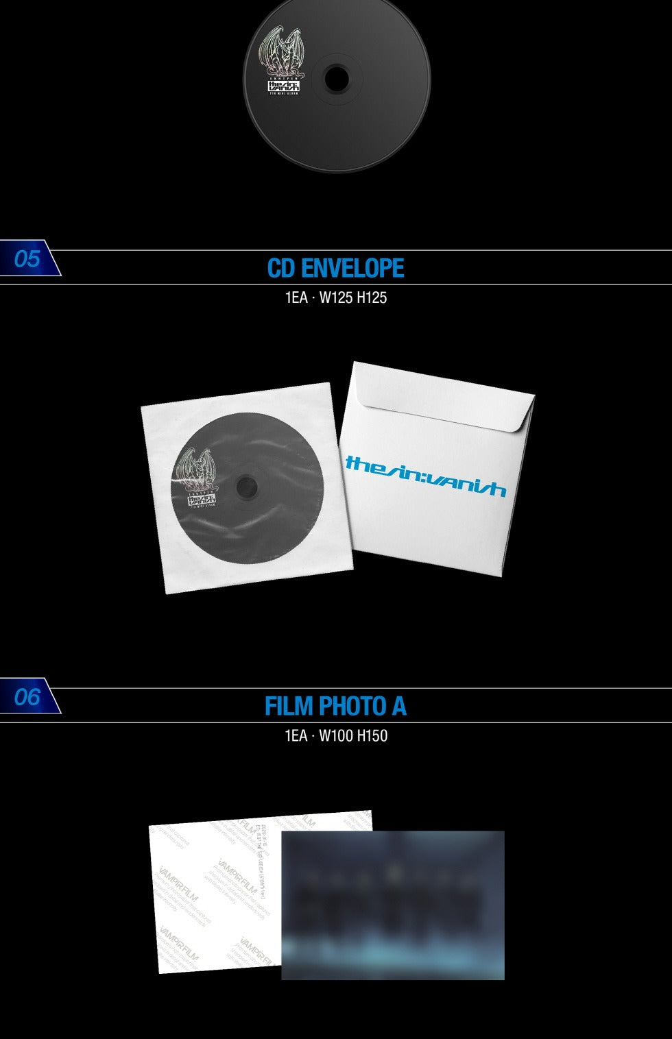 ENHYPEN - 7th Mini Album [THE SIN : VANISH] (3 Versions) Random