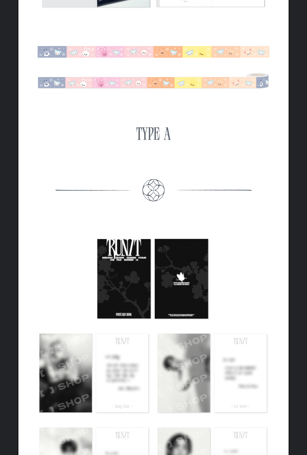 (PRE-ORDER 2026-11-16) Stray Kids - [Stray Kids World Tour <RUN IT SEOUL> Merch] POSTCARD BOOK & ROLL STICKER SET - RUN IT (POB Included Based on Order Amount)