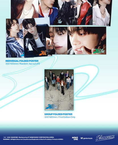(PRE-ORDER 2025-09-02) ZEROBASEONE - 1st Full Album [NEVER SAY NEVER] Photobook Version (2 Versions) Random 1ea (POB - Photocard 1ea Included - Pre-order only)