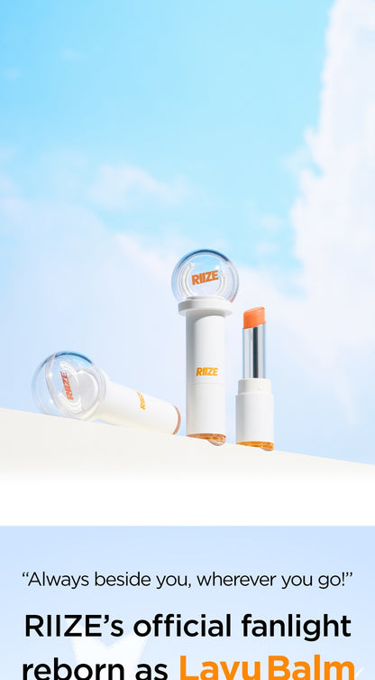(PRE-ORDER 2026-01-10) RIIZE - FanSignal Lip Balm (Light stick theme).
