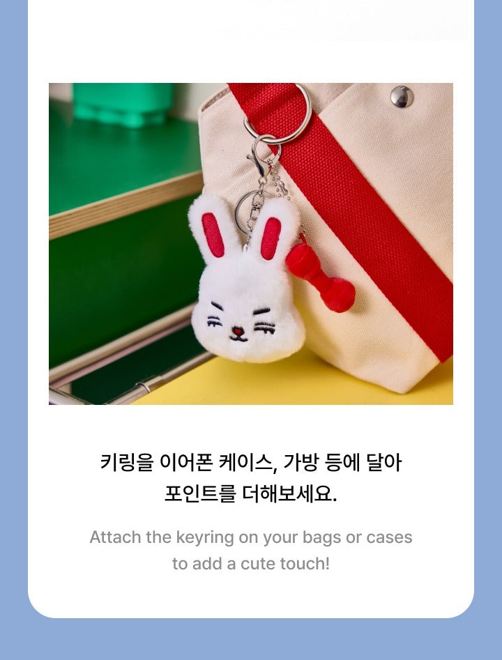 (PRE-ORDER 2025-08-01) Seventeen - [Miniteen] Face Plush Keyring (13 Options).