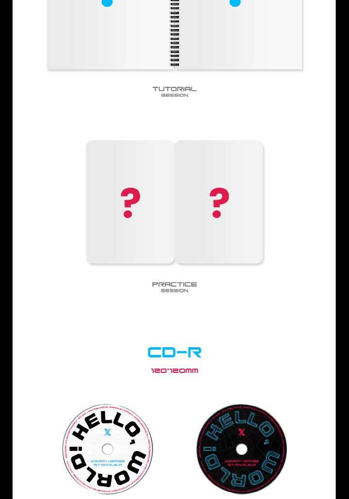 Xdinary Heroes - 1st Mini Album [HELLO, WORLD!] (2 Versions)