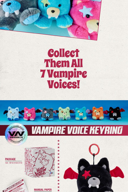 (PRE-ORDER 2026-01-26) ENHYPEN - 7th Mini Album [THE SIN : VANISH] Voice Keyring Version (7 Versions) Random 1ea