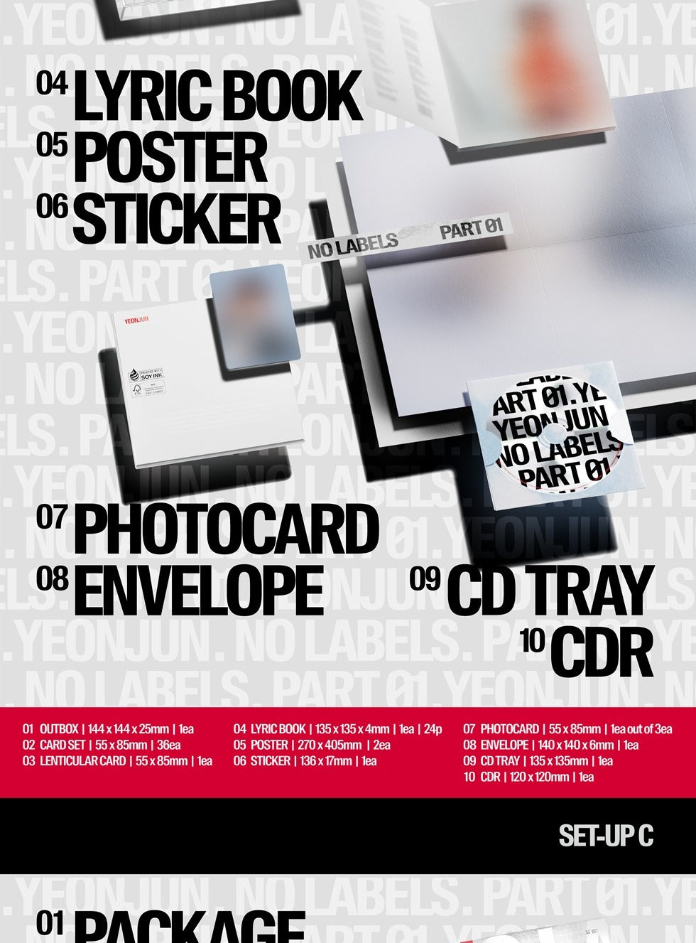 YEONJUN (TXT) - [NO LABELS: PART 01] (3 Versions)(RESTOCK 2026-02-21).