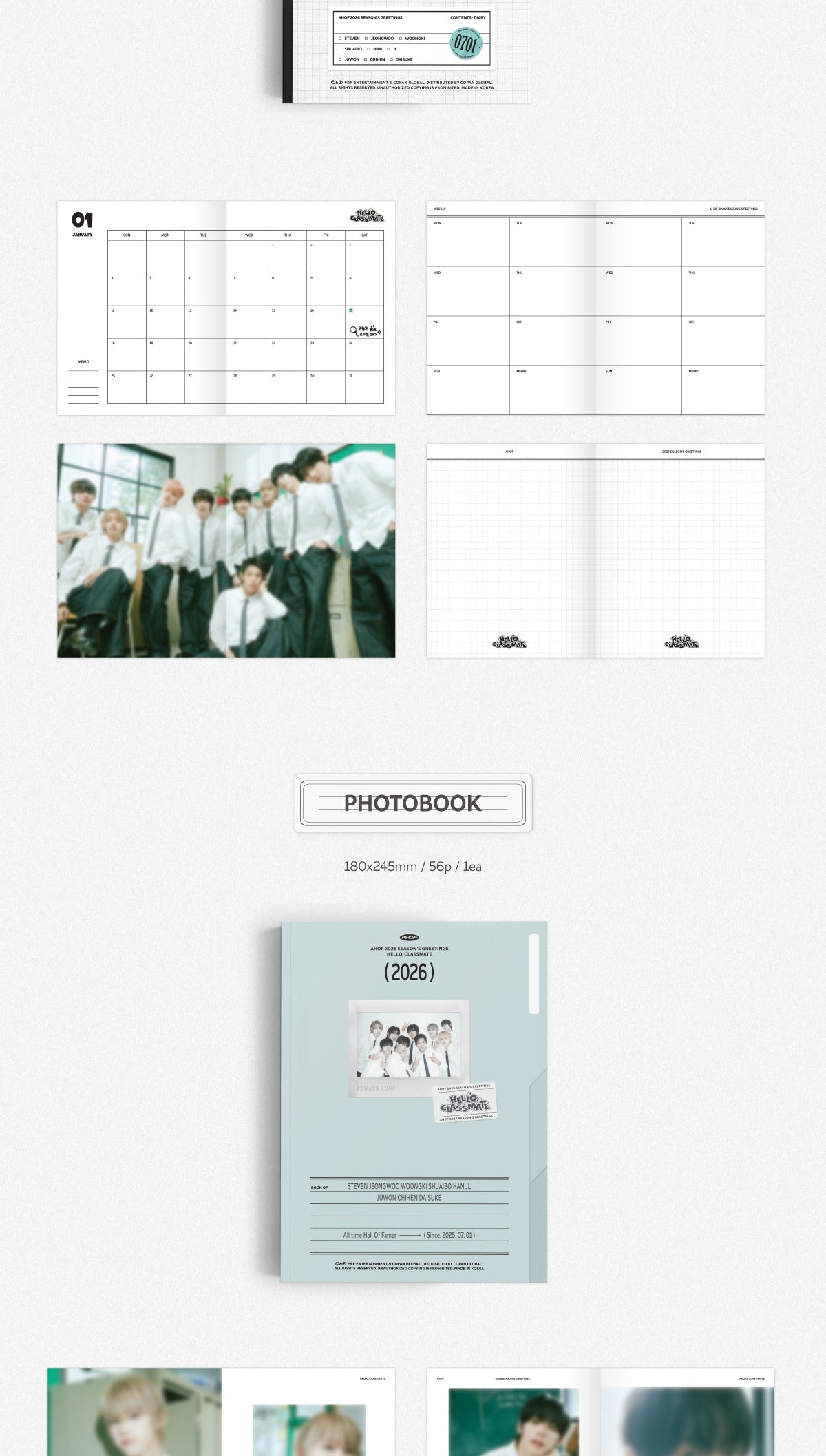 AHOF - 2026 Season's Greetings [HELLO CLASSMATE]