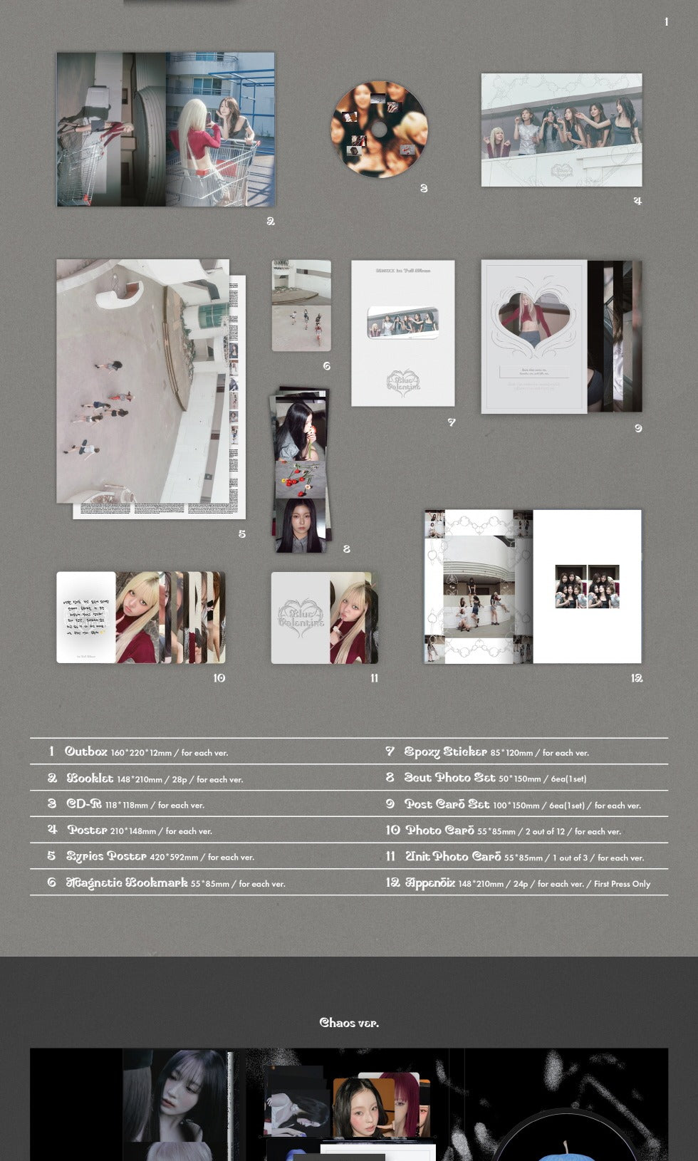 NMIXX - 1st Full Album [Blue Valentine] (3 Versions)(RESTOCK)