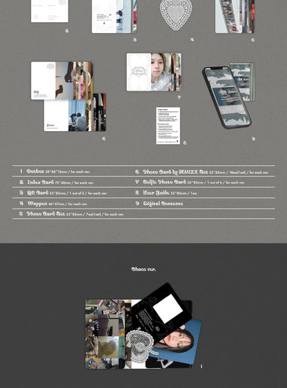 NMIXX - 1st Full Album [Blue Valentine] Platform Album POCAALBUM Version (3 Versions).