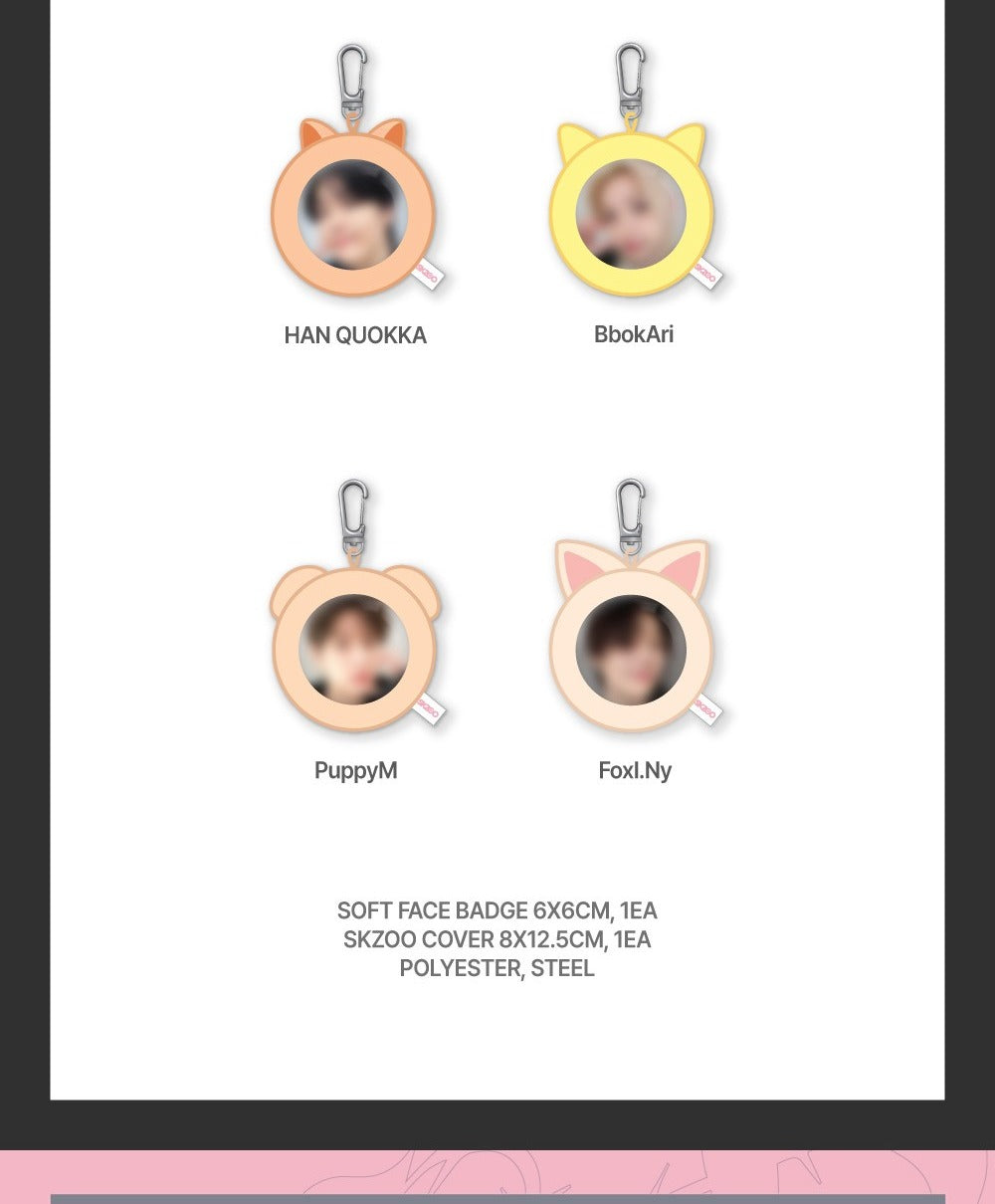 Stray Kids [DO IT] Pop-up Store MD Merch (SOFT FACE BADGE & SKZOO