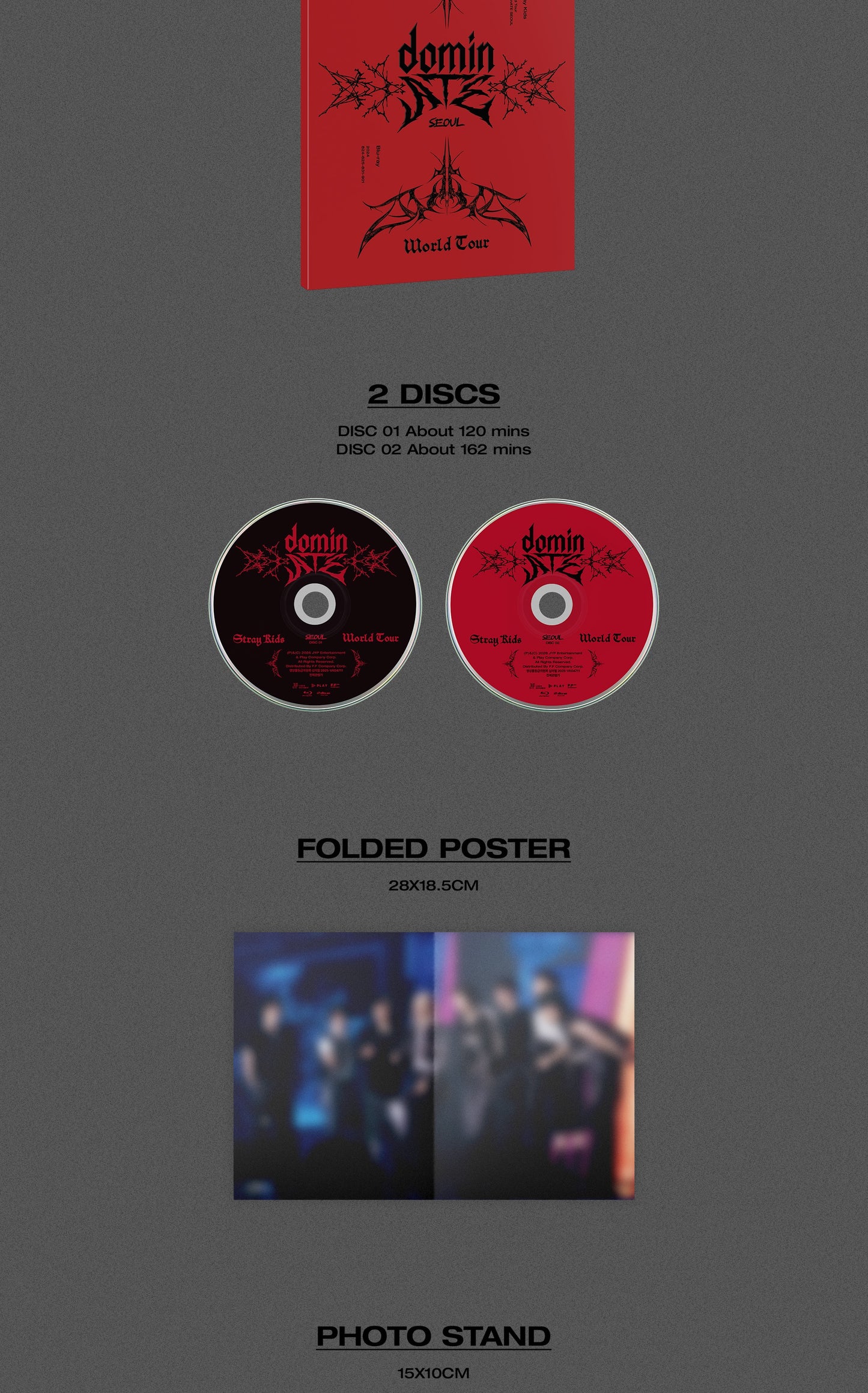 (PRE-ORDER 2026-01-16) Stray Kids - World Tour [dominATE SEOUL] Blu-ray