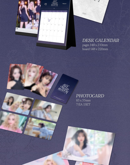 (PRE-ORDER 2025-12-26) UAU (Dreamcatcher) - 2026 Season's Greetings [THE NIGHT BLOOM](POB - Unreleased Selfie Photocard 1ea Included - Pre-order only)(💝 K-Towns 2026 Season's Greetings Event!)
