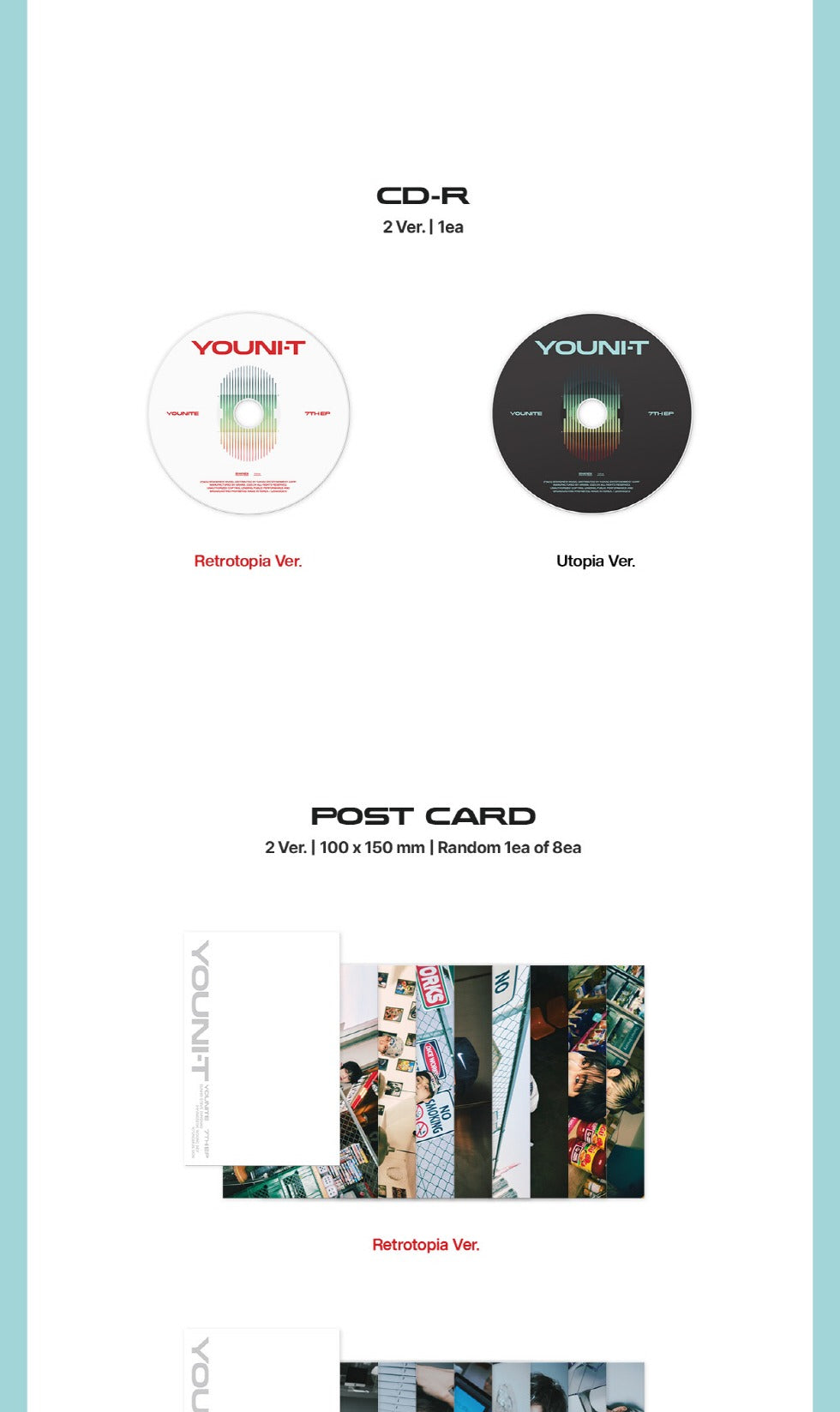 YOUNITE - 7th EP Album [YOUNI-T] (2 Versions)