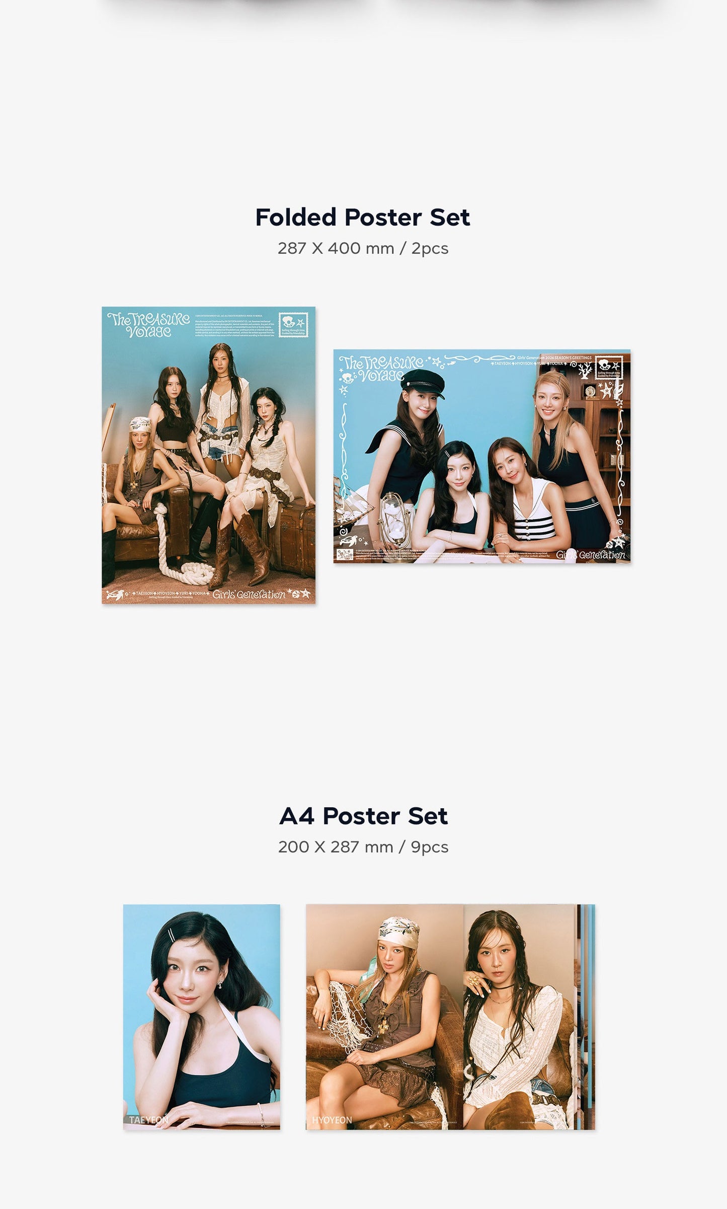 (PRE-ORDER 2025-12-26) Girls’ Generation - 2026 Season's Greetings (POB - Photocard Set + Removable Sticker)(💝 K-Towns 2026 Season's Greetings Event!)