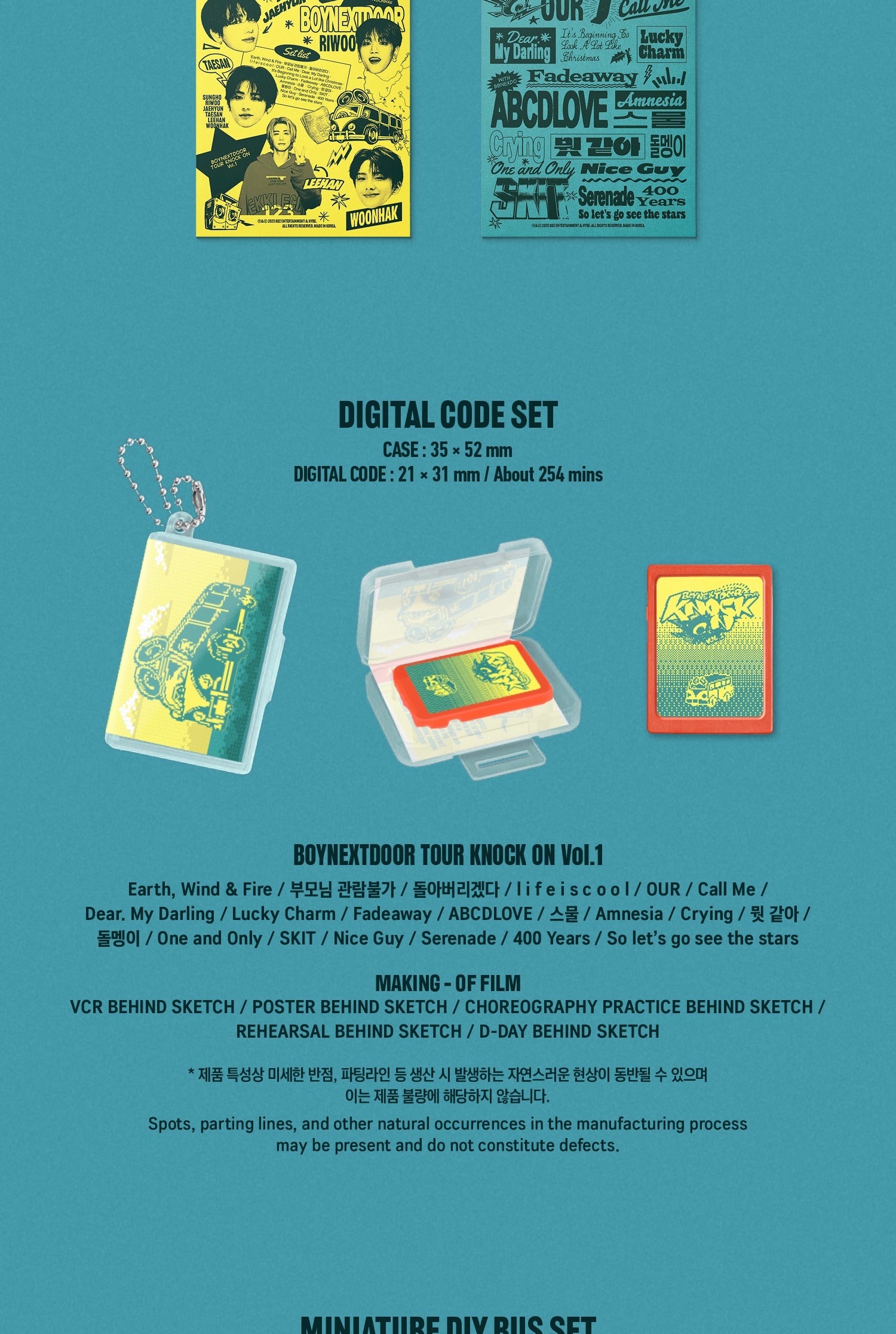 BOYNEXTDOOR - Tour [KNOCK ON Vol.1]. – K-Towns