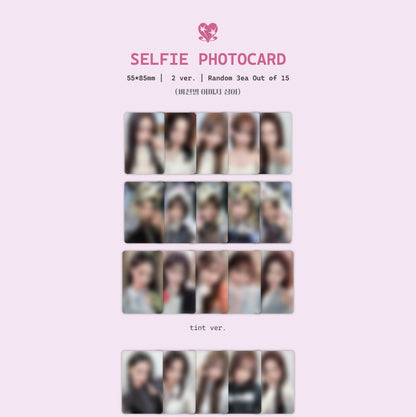 (PRE-ORDER 2025-11-26) RESCENE - 3rd Mini Album [lip bomb] QR (Photocard Version)(2 Versions) Random 1ea