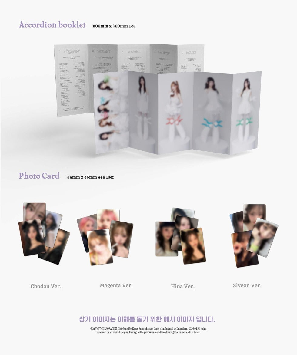 QWER - 4th Mini Album [CEREMONY] Booklet Version (4 Versions)