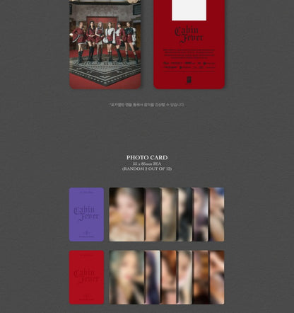 Purple Kiss - 5th Mini Album Cabin Fever Pocaalbum Version.