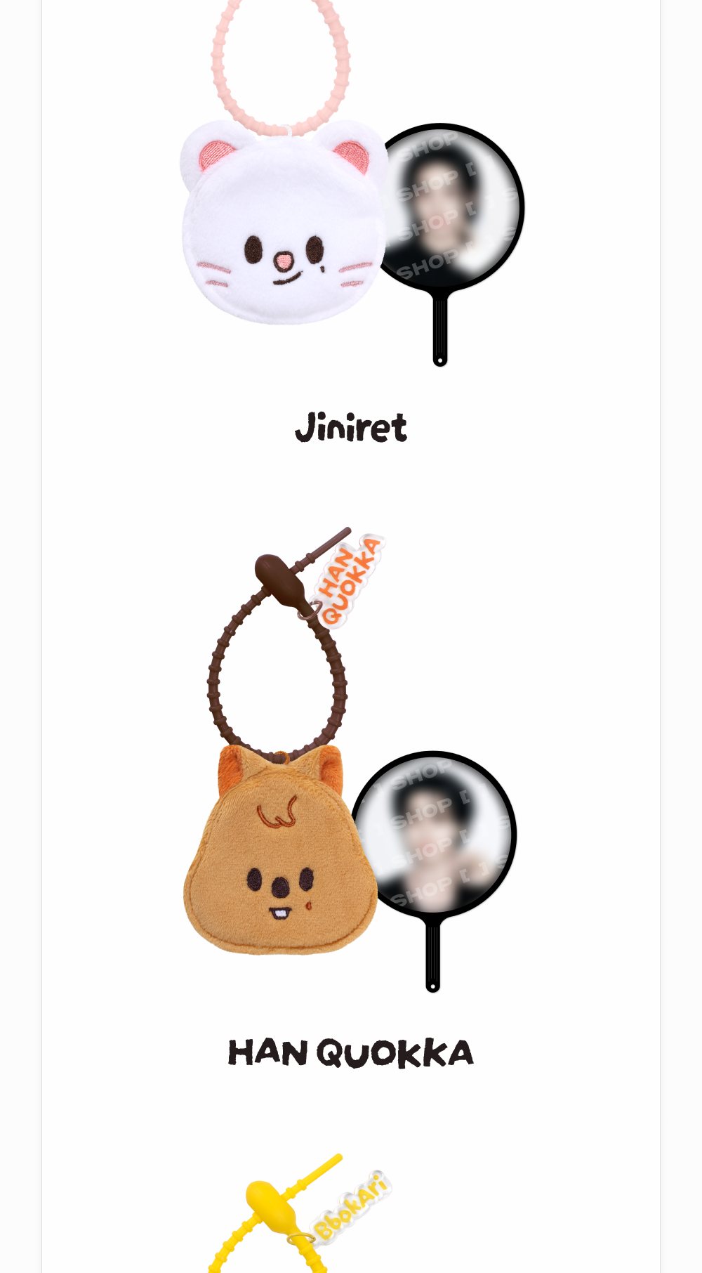 (PRE-ORDER 2026-11-16) Stray Kids - [Stray Kids World Tour <RUN IT SEOUL> Merch] SKZOO PLUSH MINI PICKET KEYRING - RUN IT (POB Included Based on Order Amount)