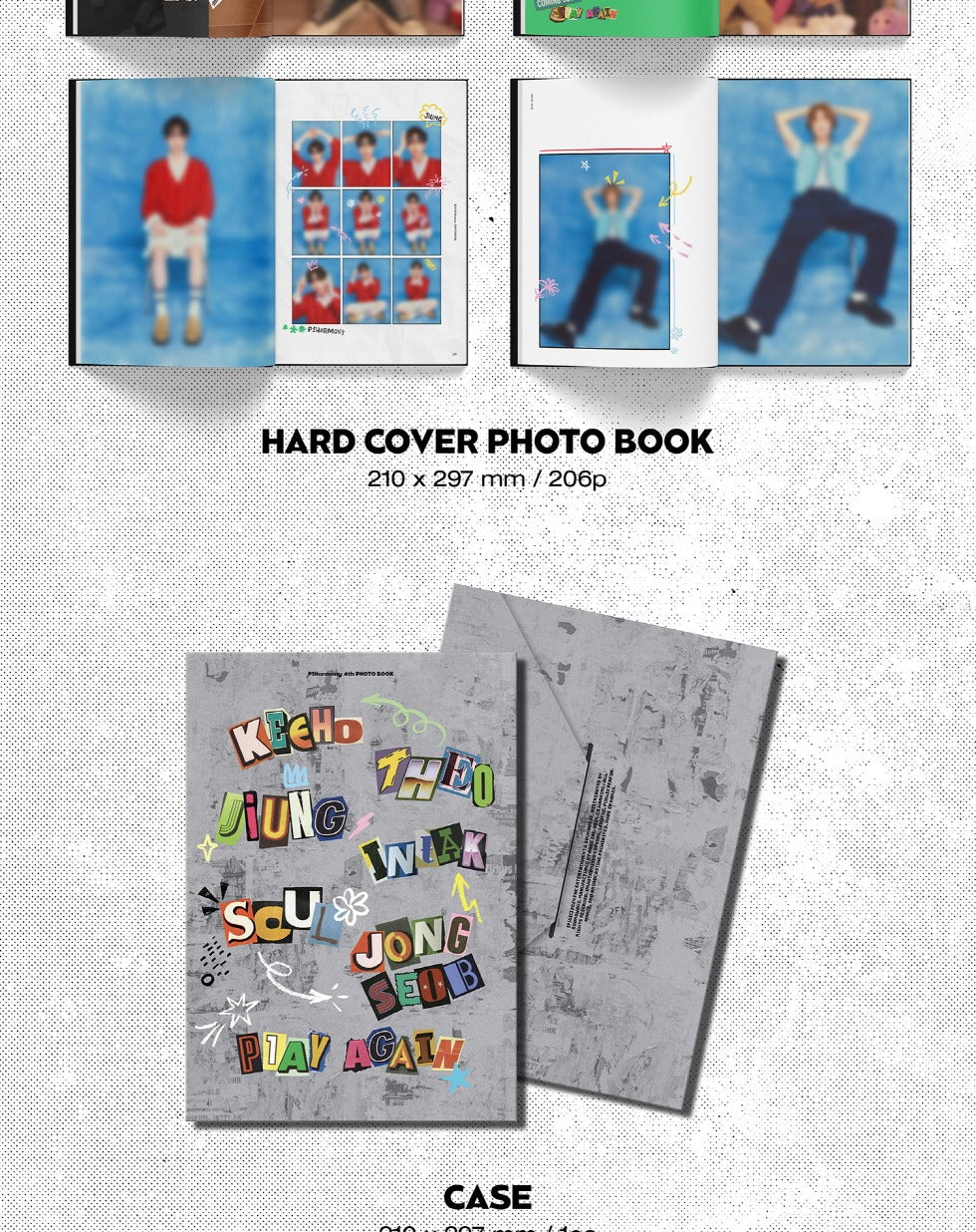P1Harmony 4th Photo Book P1AY AGAIN
