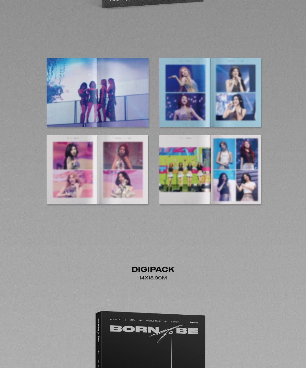 ITZY - 2nd World Tour - Born to be in Seoul Blu-ray (POB Included).