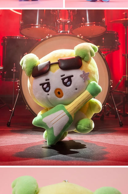 MIGHTEEZ(ATEEZ) - [MIGHTEEZ Rock The Stage] PLUSH KEYRING - ROCKSTAR (8 Versions)(LINE FRIENDS SQUARE MERCH)