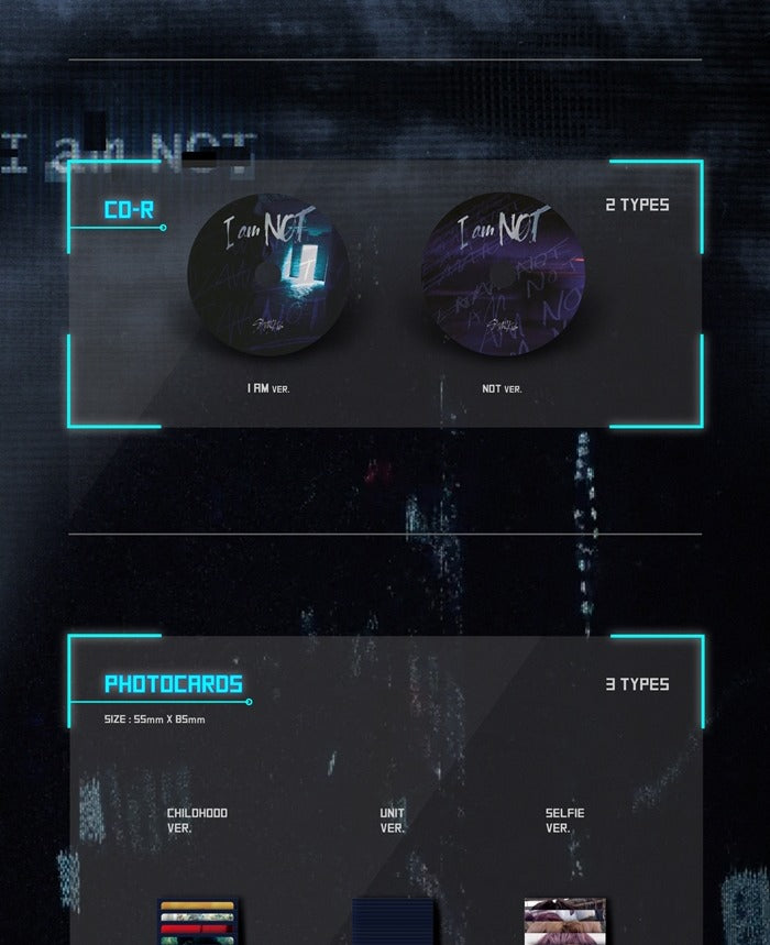Stray Kids - 1st Mini Album [I Am Not] (2 Versions).
