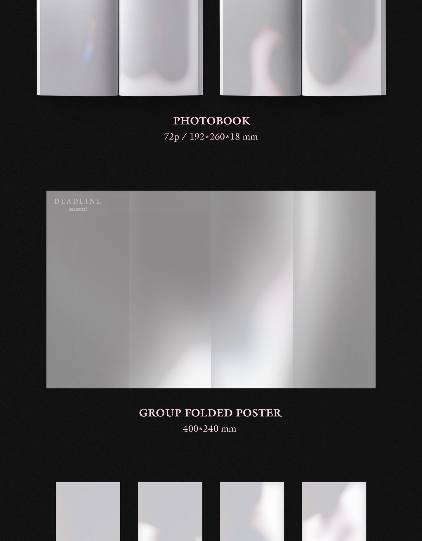 (PRE-ORDER 2026-03-13) BLACKPINK - 3rd Mini Album [DEADLINE] Standard Version (2 Versions) Set (POB 2ea Included).