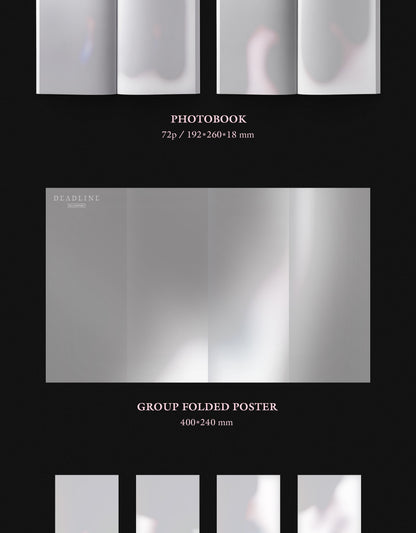 (PRE-ORDER 2026-03-13) BLACKPINK - 3rd Mini Album [DEADLINE] Standard Version (2 Versions) Set (POB 2ea Included).